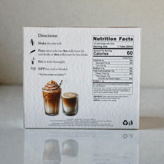 Coffee-Infused Syrup - Minty Mocha (10 count)