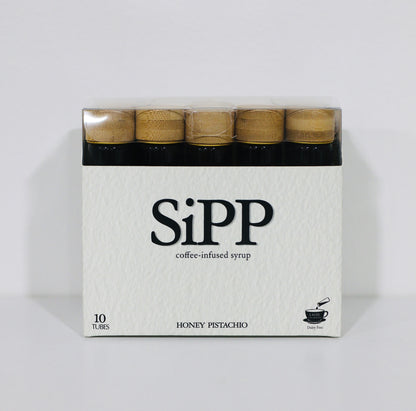Coffee-Infused Syrup - Honey Pistachio (10 count)